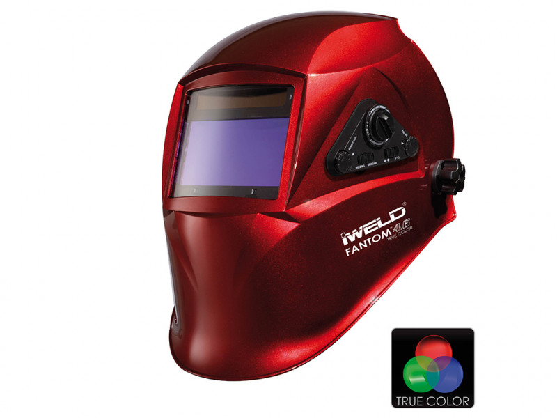 IWELD Fatom 4,6 automata fejpajzs (burgundi-metál)